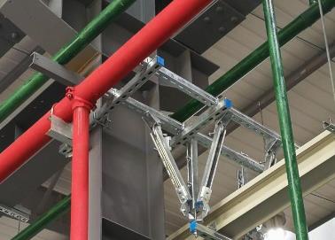 赵县该抗震支架的整体式支吊架结构协调性好